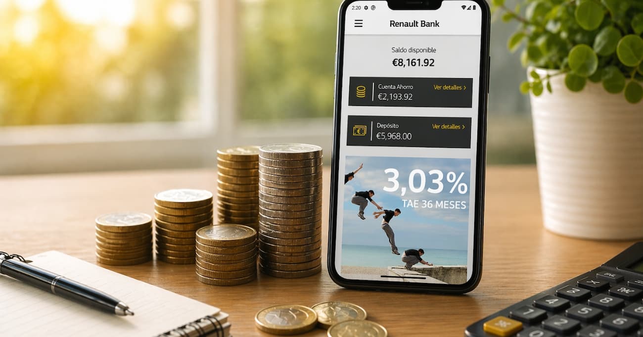 App móvil de Renault Bank