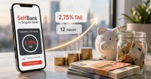 Self Bank lanza un depósito a 12 meses al 2,75% TAE