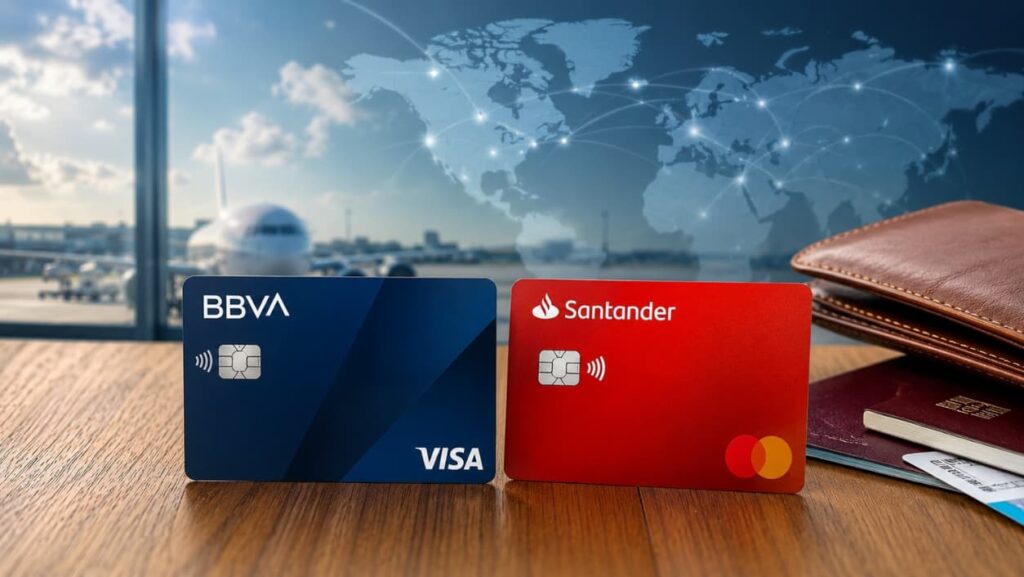 BBVA vs Santander al viajar