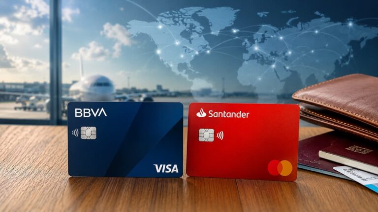 BBVA vs Santander al viajar: lo que cuestan de verdad