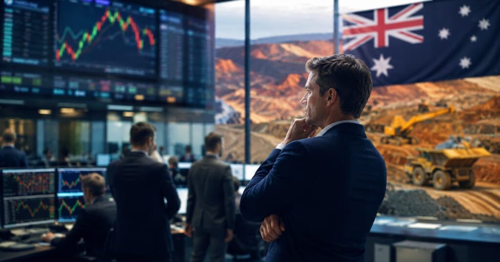 Bolsa australiana bajo presión por tipos bancos y materias primas
