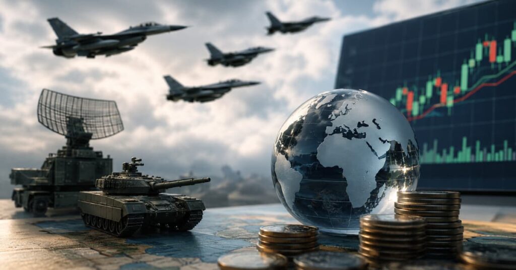 ETFs de defensa en el radar por gasto militar y riesgo sectorial