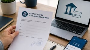 El certificado de titularidad bancaria vuelve a ser clave si cambias la cuenta