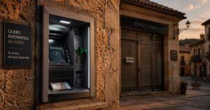 El efectivo sigue dependiendo sobre todo del cajero en pueblos pequeños