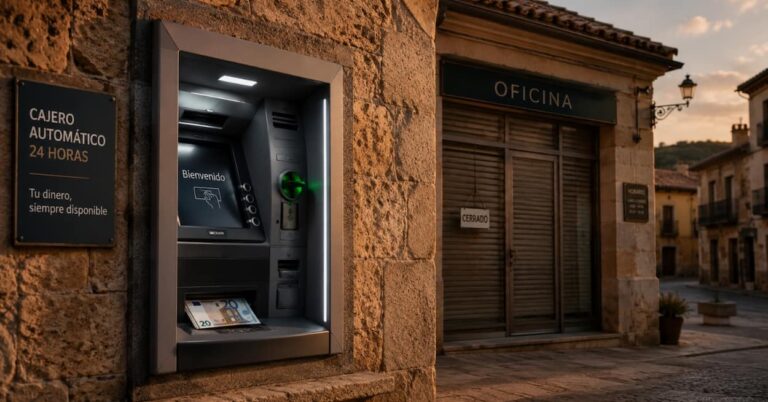 Los cajeros siguen mandando pese al cierre de oficinas
