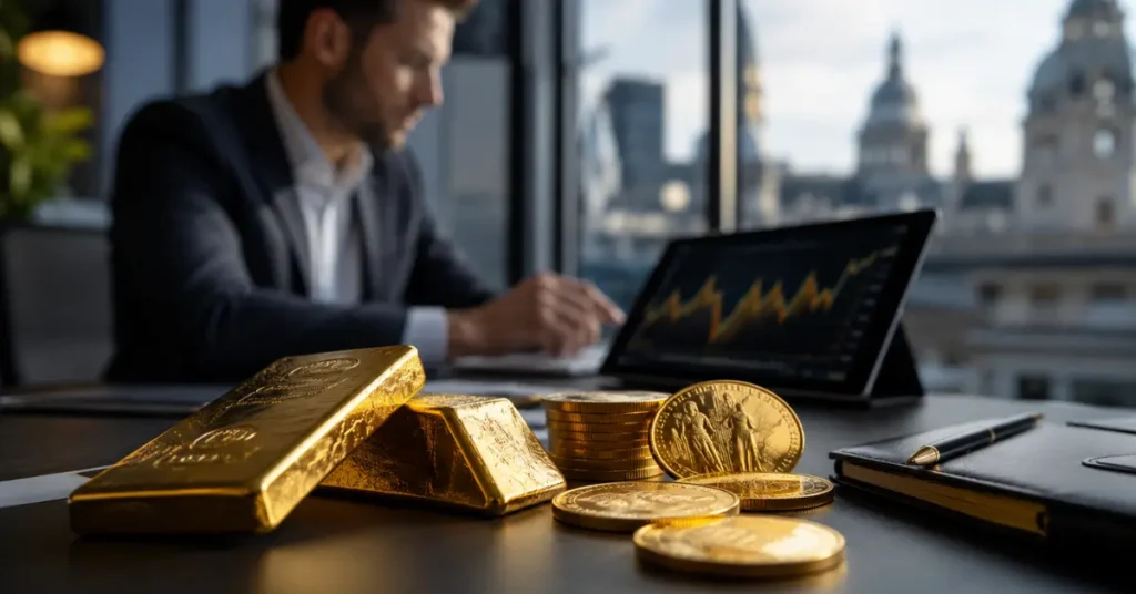 El oro vuelve al radar en mayo de 2026 tras el giro de flujos en Europa.