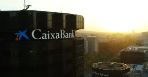 Exterior Edificio corporativo Barcelona CaixaBank