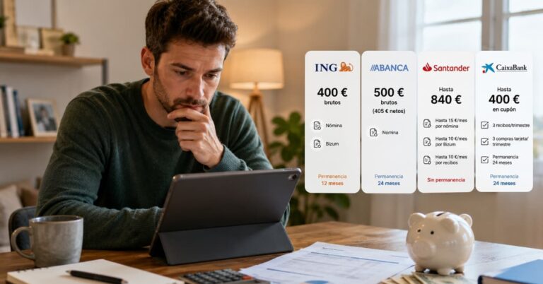 Guerra de nóminas: qué banco te ata menos en 2026