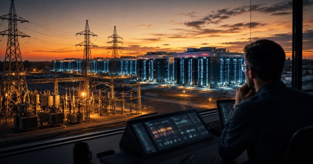 La red eléctrica gana peso en bolsa por el auge de la IA y los centros de datos