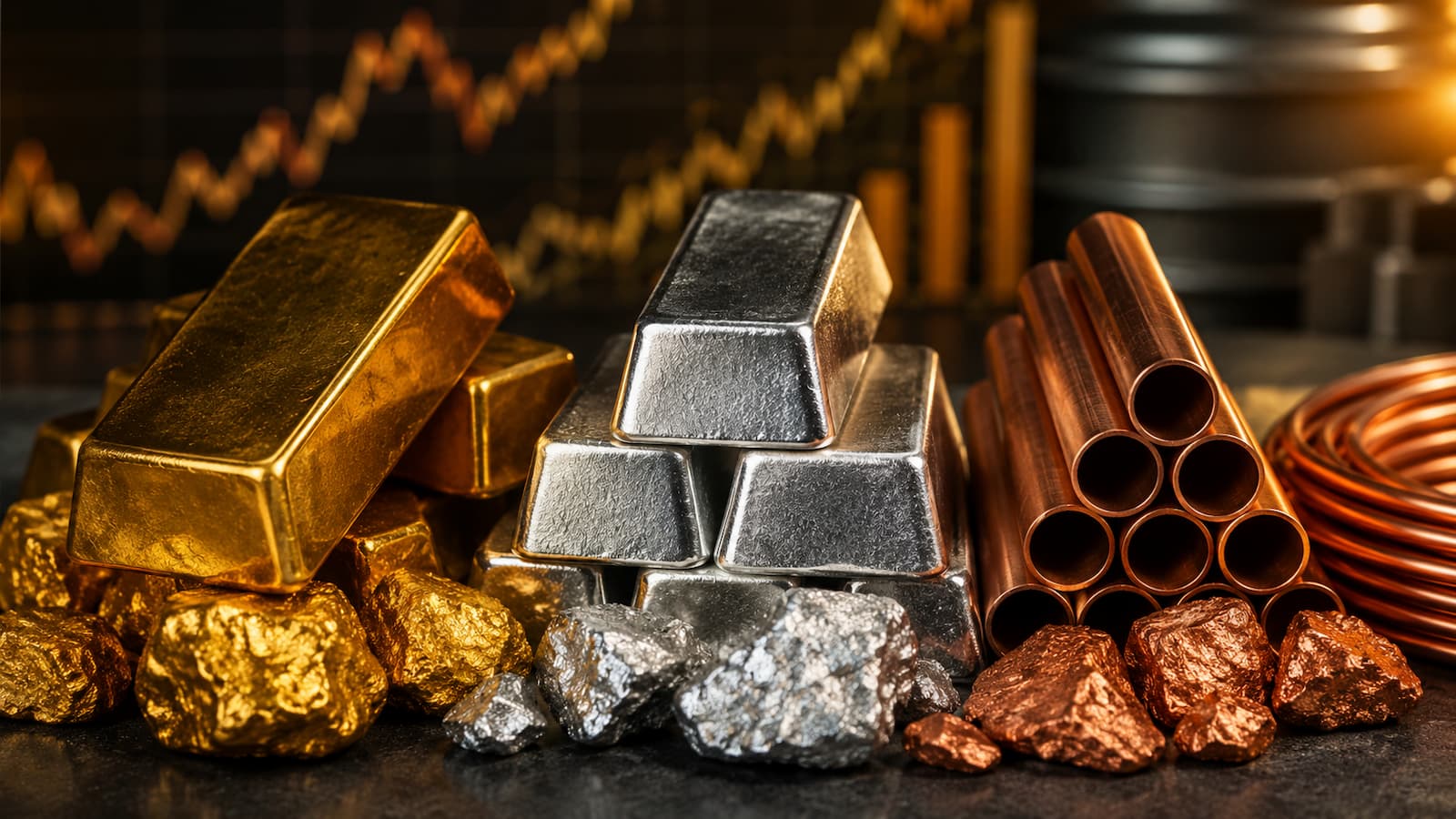 Oro plata y cobre vuelven al radar de los inversores en julio de 2026.
