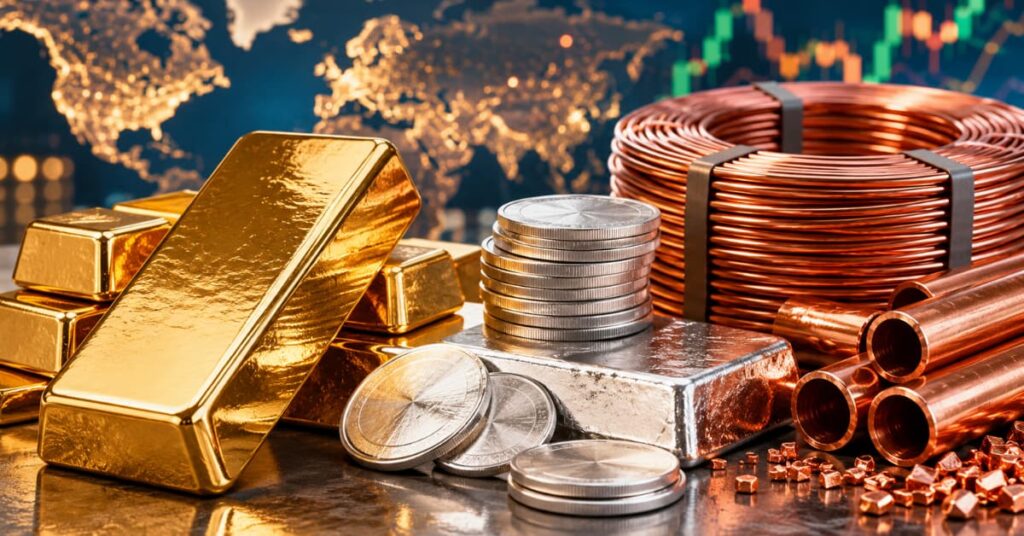 Oro plata y cobre vuelven al radar de los inversores en junio