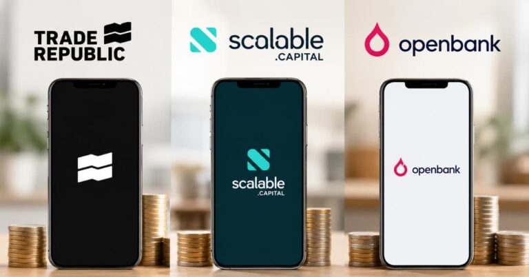 Trade Republic, Scalable u Openbank: cuál compensa hoy
