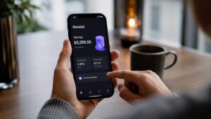App de Revolut con ahorro remunerado e intereses diarios