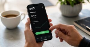 App de Trade Republic con una cuenta remunerada tras la subida del BCE