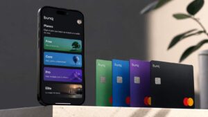 App de bunq con planes Free Core Pro y Elite para clientes en España