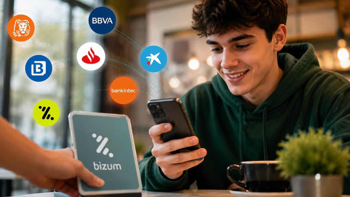 BBVA Santander CaixaBank imagin y Openbank usan Bizum cashback o recompensas