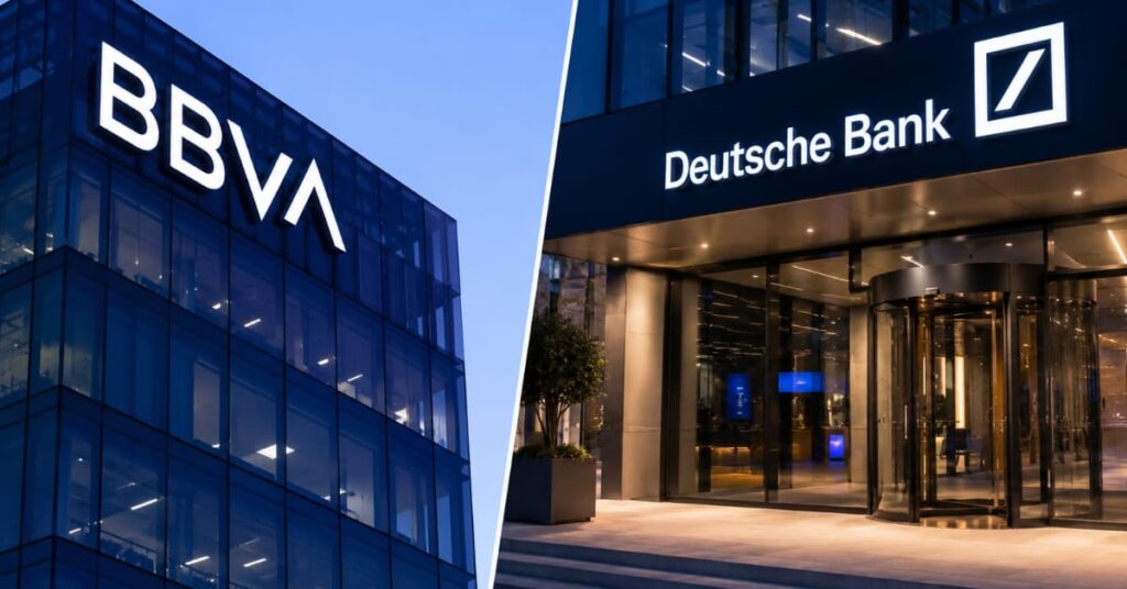 BBVA y Deutsche Bank compiten por captar nóminas y ahorro en junio de 2026