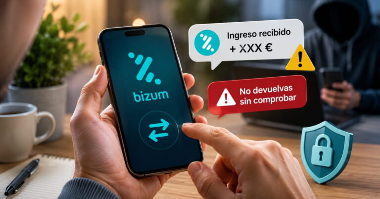 Estafas con Bizum: qué hacer ante un ingreso extraño