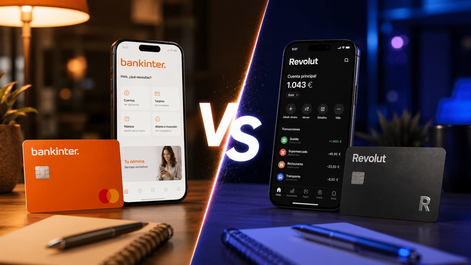 Bankinter vs Revolut