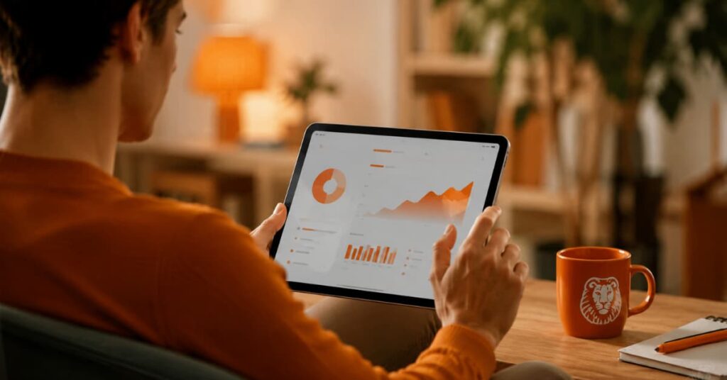 Campaña de ING para invertir en ETFs desde el Bróker NARANJA