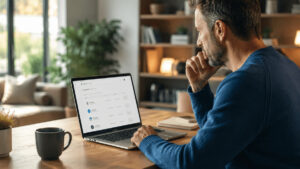 Cliente revisando condiciones fiscales de productos Raisin
