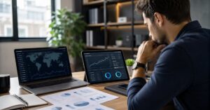 Comparar TER spread y bróker antes de elegir un ETF global