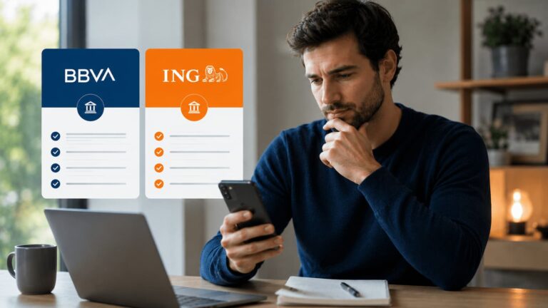 Comparativa de BBVA e ING en julio para clientes bancarios