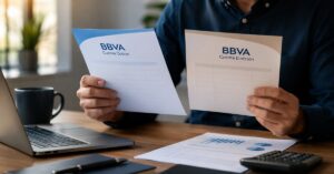Comparativa de comisiones entre Cuenta Online BBVA y Cuenta Elección