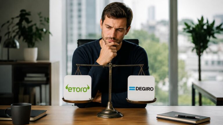 Comparativa de eToro y DEGIRO para inversores en España.