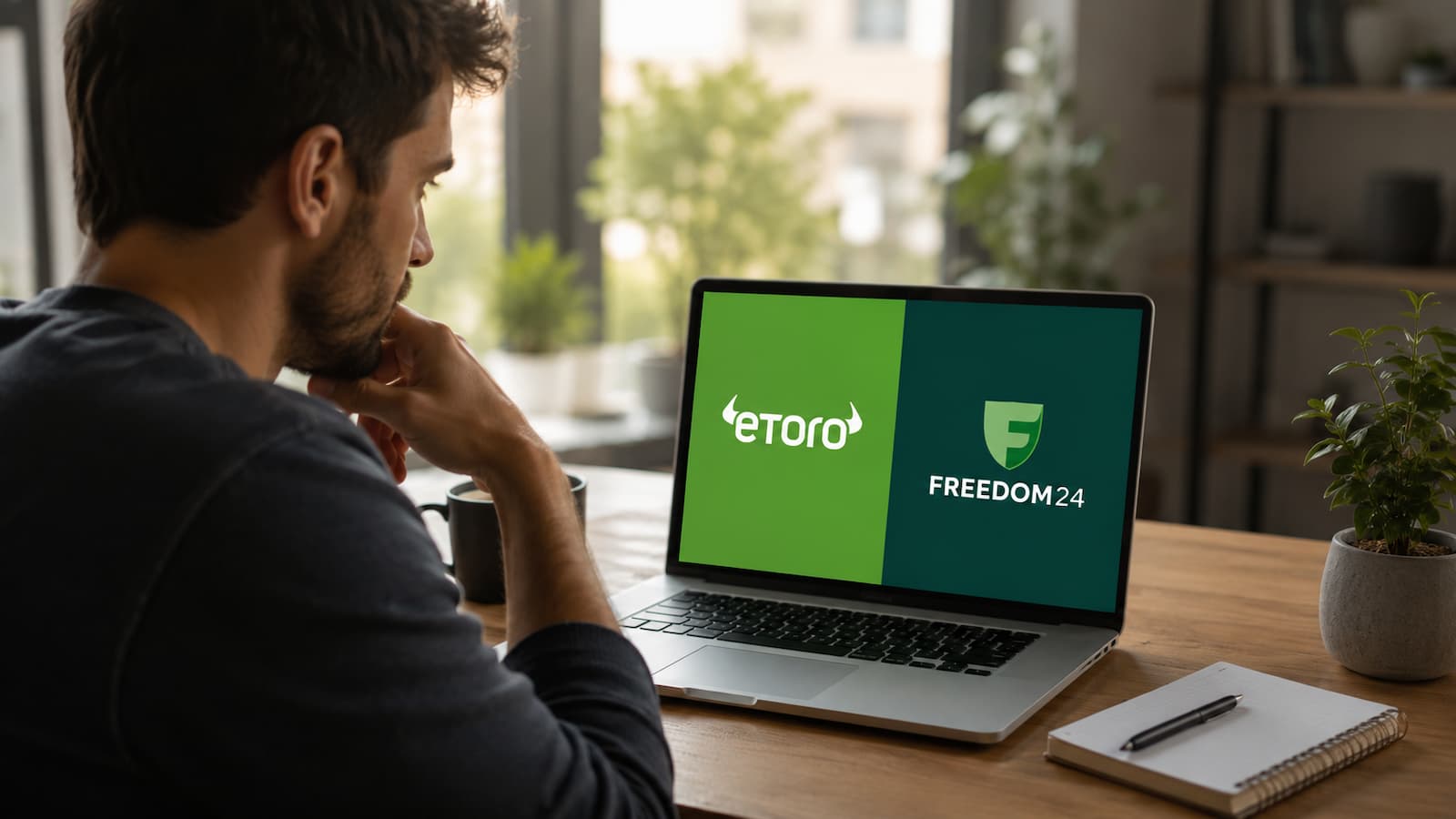 Comparativa de eToro y Freedom24 para inversores en España