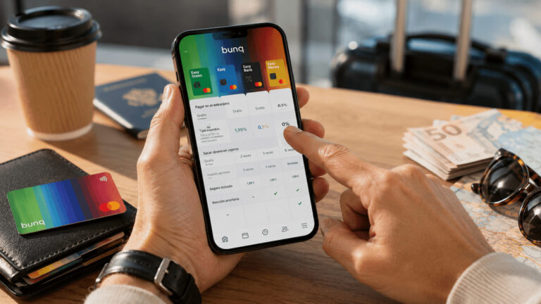 bunq Free, Core, Pro o Elite: qué plan revisar antes de viajar este verano