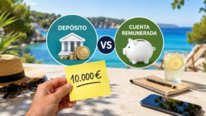Con 10.000 euros parados este verano el BCE cambia la duda entre depósito y cuenta