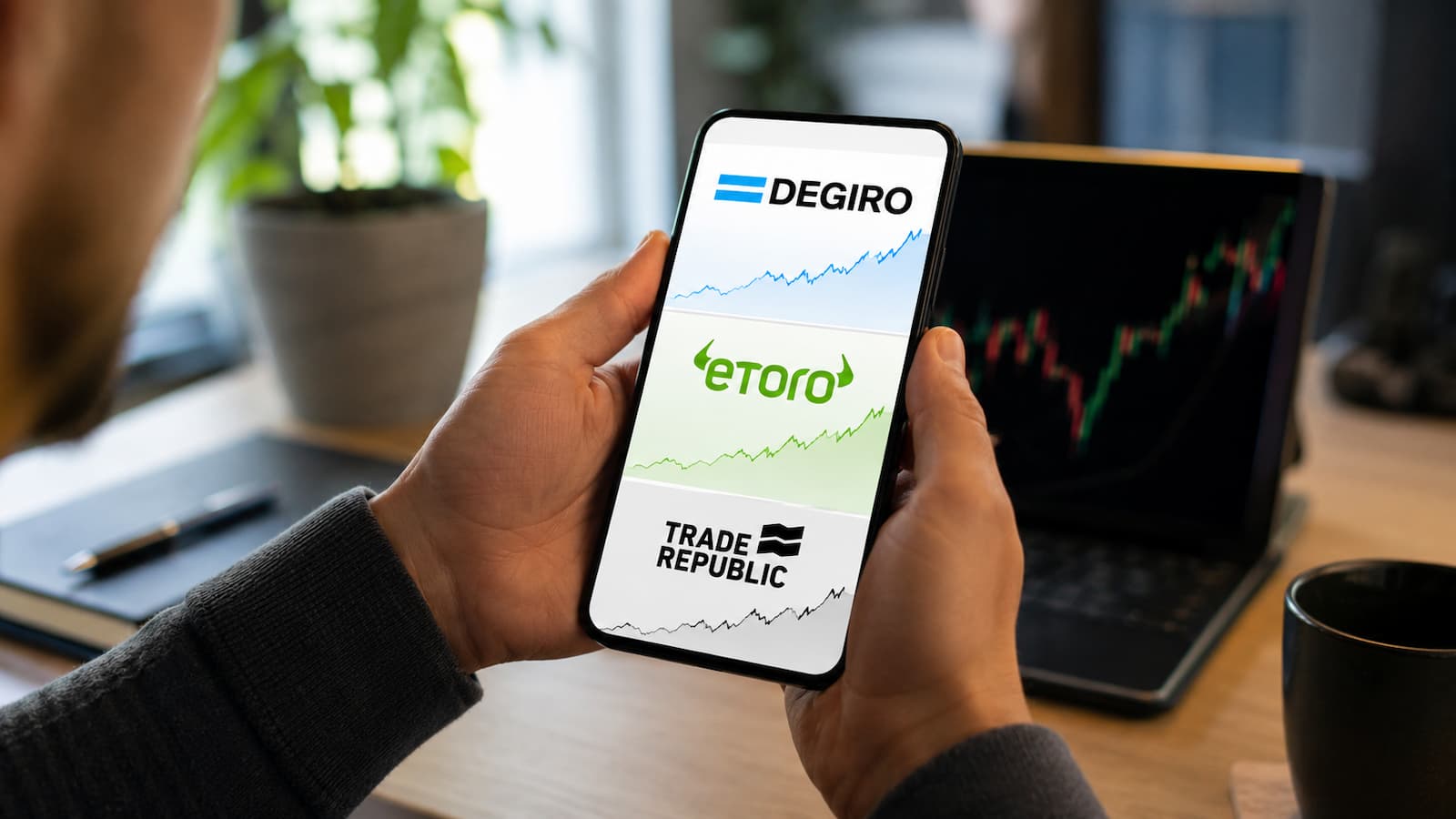 DEGIRO eToro y Trade Republic destacan en julio para invertir en ETFs