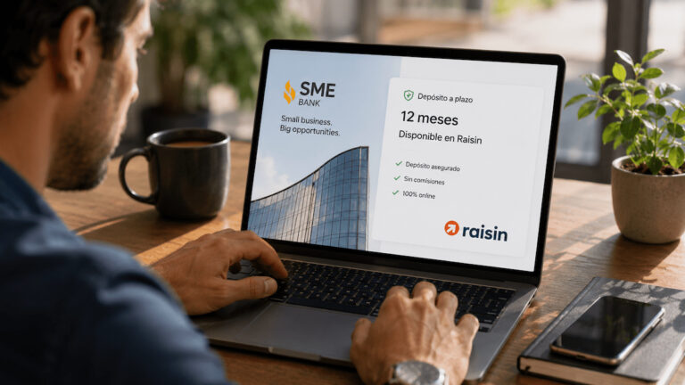 SME Bank vía Raisin: depósito a 12 meses sube al 2,99%