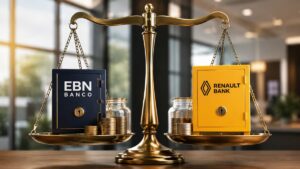 EBN ofrece un 3% TAE a 48 meses y Renault Bank un 3,19% a 36 meses.