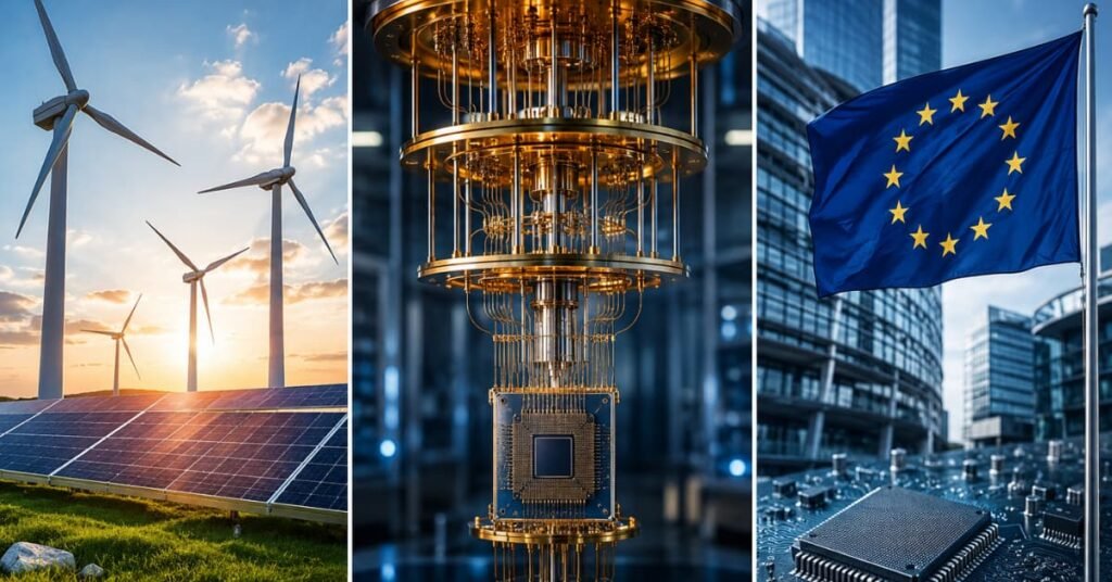 ETFs temáticos de 2026 energía quantum y tecnología europea