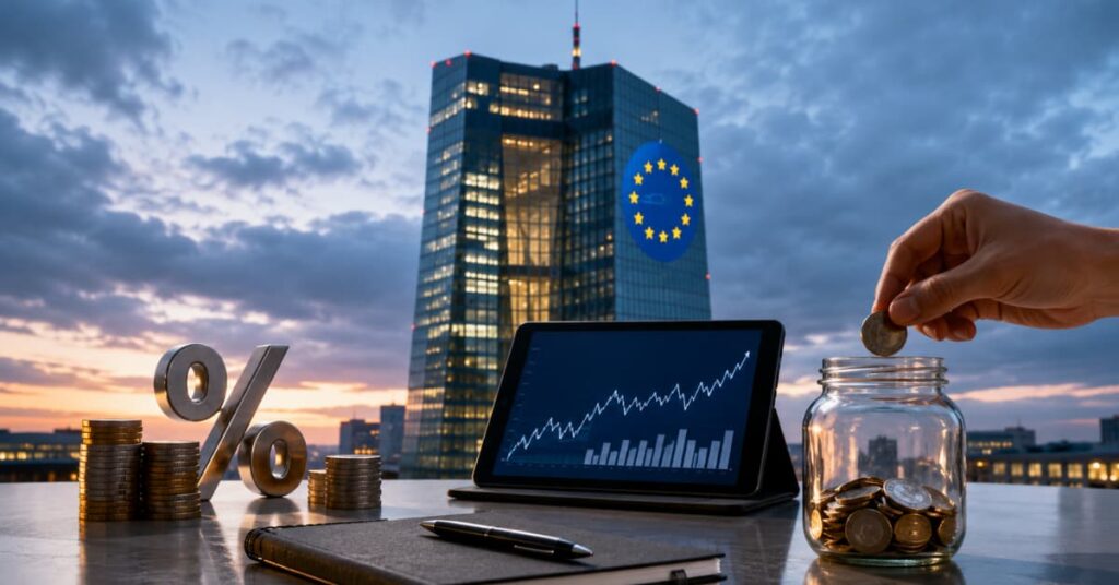 El BCE sube tipos y mueve cuentas depósitos y ETFs monetarios