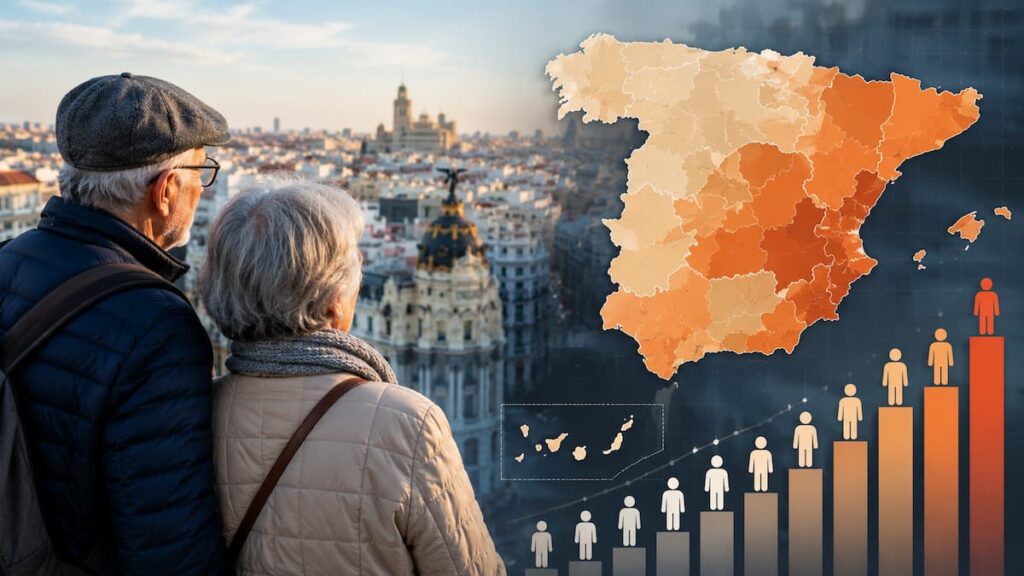 El INE proyecta más mayores de 65 años y una dependencia récord en 2076