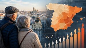 El INE proyecta más mayores de 65 años y una dependencia récord en 2076