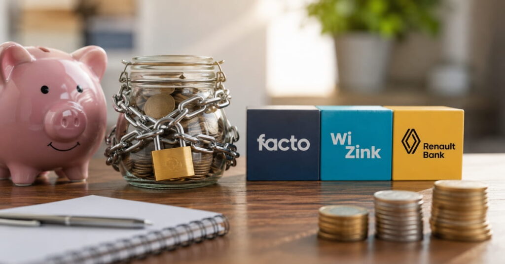 Facto, WiZink y Renault Bank ofrecen depósitos con condiciones distintas