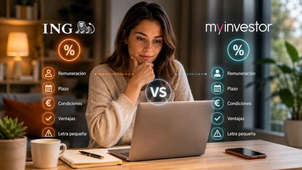 ING vs MyInvestor en junio de 2026
