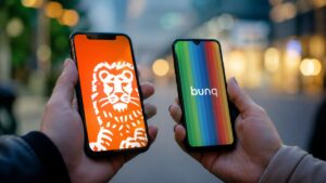 ING y bunq compiten por el cliente que opera desde el móvil.