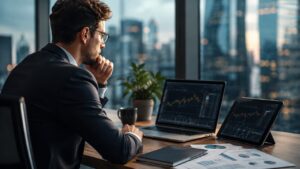 Inversor revisando ETFs de renta fija antes del dato de inflación
