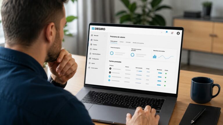 DEGIRO permite prestar acciones, ETFs y bonos: el detalle que conviene revisar antes de activarlo