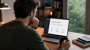 Inversor revisando la protección del efectivo en eToro