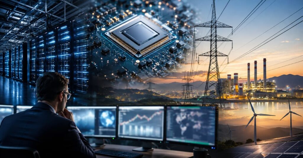 La IA impulsa ETFs ligados a chips energía y red eléctrica.