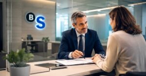 Oficina de Banco Sabadell con foco en ahorro y depósitos