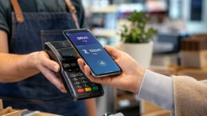 Pago móvil en un comercio físico con BBVA Pay y Bizum Pay
