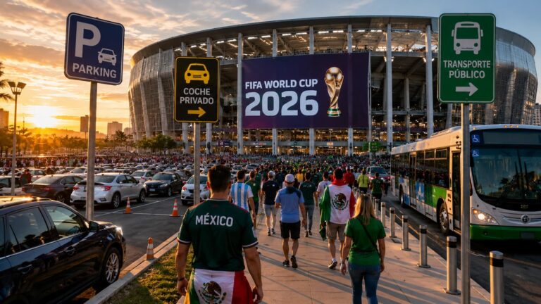 Parking Mundial 2026: qué revisar antes del estadio