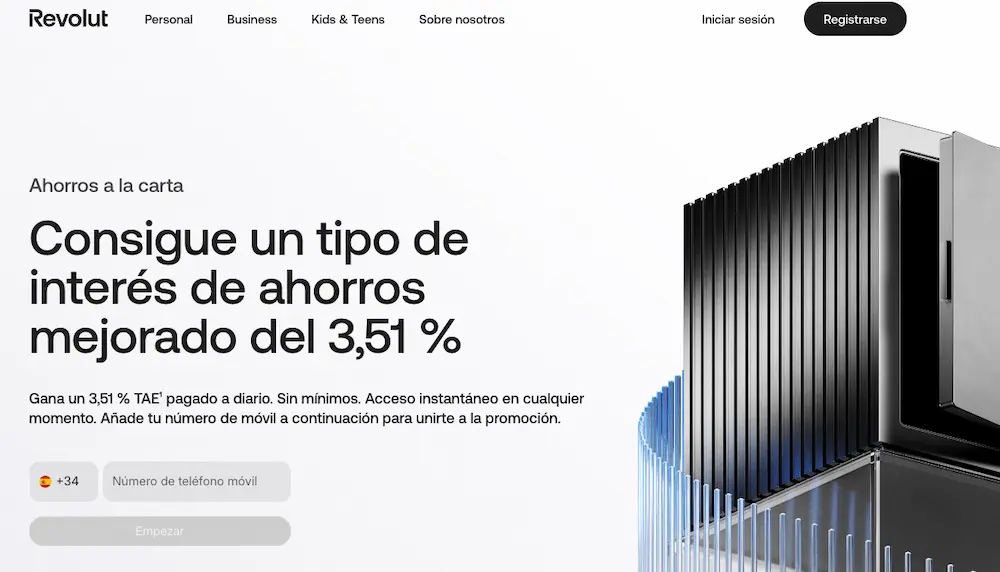 Revolut cuenta remunerada